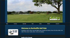 Desktop Screenshot of northcliffegolfcourse.com