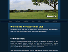 Tablet Screenshot of northcliffegolfcourse.com